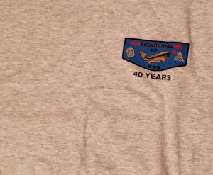 TShirt 40th Year (Grey) (2XL)