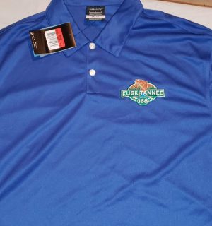 Nike Polo Shirt-Embroiedered (Blue) (L)
