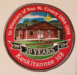 Rae's Cabin 20th Anniversary Patch